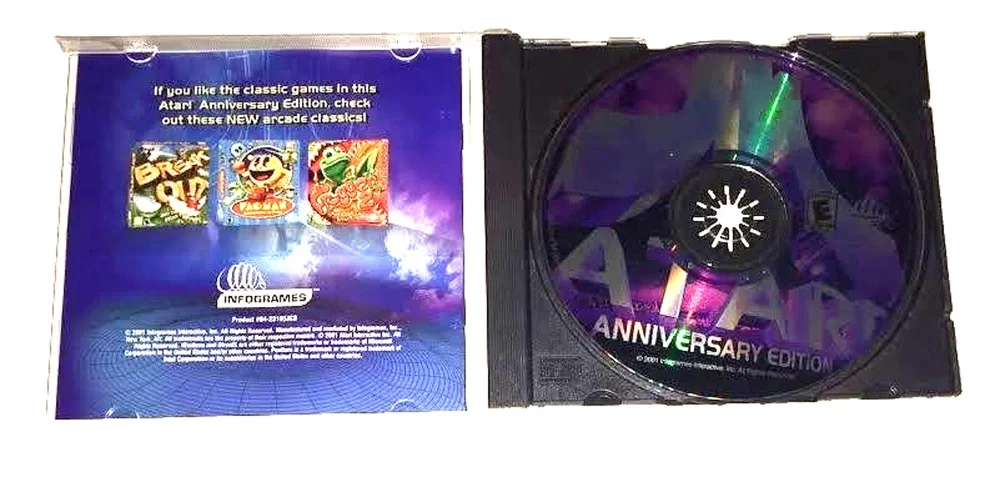 Atari Anniversary Edition (Windows PC CD, 2001)